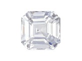 White Sapphire Loose Gemstone 6mm Emerald Cut 1.55ct