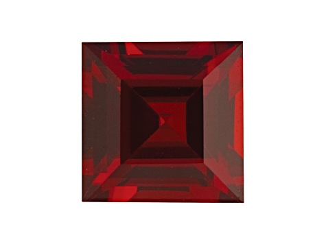 Garnet 5mm Square 0.90ct