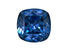 Bluish Green Montana Sapphire Loose Gemstone 5mm Cushion 0.78ct