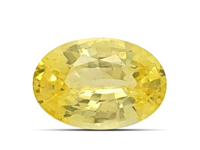 Yellow Sapphire 8.1x5.6mm Oval 1.34ct