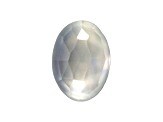 Blue Sheen Moonstone 5x3mm Oval Rose Cut 0.27ct