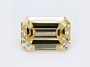 1.25ct Yellow Emerald Cut Lab-Grown Diamond VS1 Clarity IGI Certified
