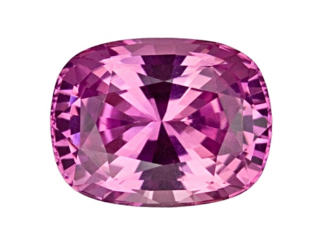 Pink Sapphire Loose Gemstone 7.0x5.4mm Cushion 1.26ct