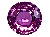 Purple Sapphire Loose Gemstone Unheated 8mm Round 2.12ct