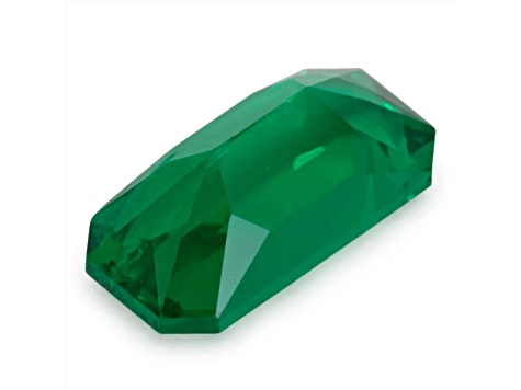 Panjshir Valley Emerald 7.3x3.7mm Emerald Cut 0.66ct