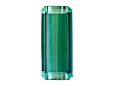 Teal Tourmaline 16.7x7.2mm Emerald Cut 5.27ct