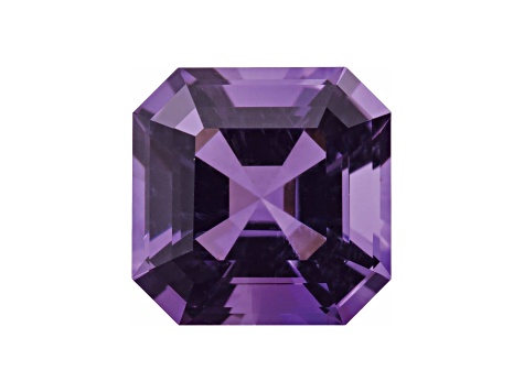 Amethyst 5mm Asscher Cut 0.52ct