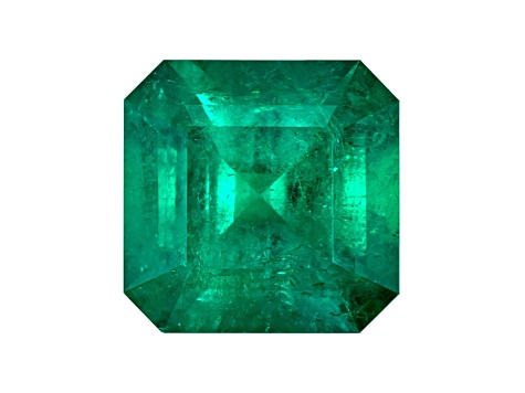 Colombian Emerald 7.35x7.3mm Emerald Cut 1.66ct