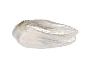 Natural Freshwater Platinum Gray Tennessee Pearl 17.48x7.84mm Wing Shape 5.54ct