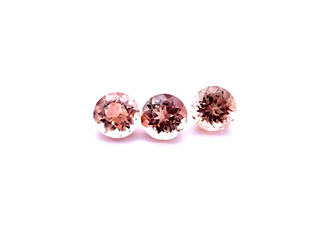 Sunstone 6mm Round Set of 3 2.69ctw