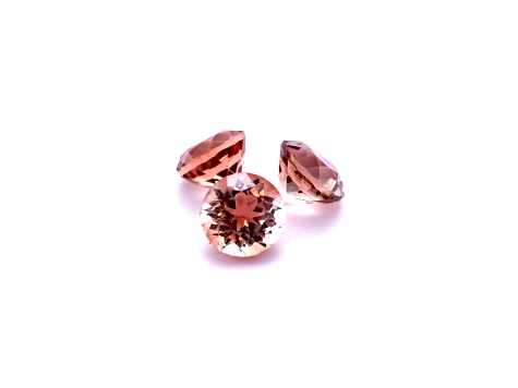 Sunstone 6mm Round Set of 3 2.69ctw