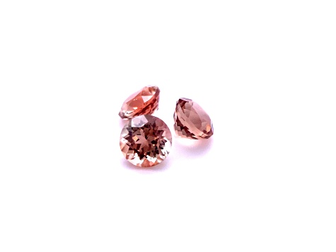 Sunstone 6mm Round Set of 3 2.69ctw