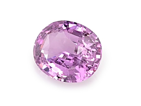 Pink Sapphire 6.8x5.6mm Oval 1.09ct
