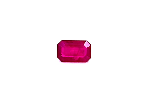 Ruby 10.1x6.5mm Emerald Cut 3.17ct