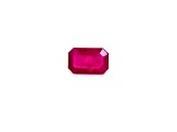 Ruby 10.1x6.5mm Emerald Cut 3.17ct