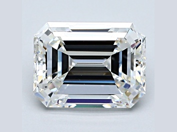5.02ct Natural White Diamond Emerald Cut, G Color, VS2 Clarity, GIA Certified