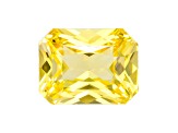 Yellow Sapphire Loose Gemstone Unheated 7.64x5.86mm Radiant Cut 2.01ct