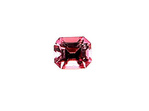 Pink Tourmaline 5.2x4.5mm Emerald Cut 0.60ct