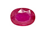 Ruby 14.2x10.5mm Oval 8.2ct