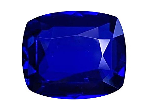 Sapphire Loose Gemstone Unheated  11.2x9.6mm Cushion 5.05ct
