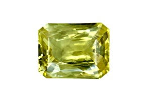 Yellow Sapphire Loose Gemstone Unheated 17.25x13.63mm 18.16ct