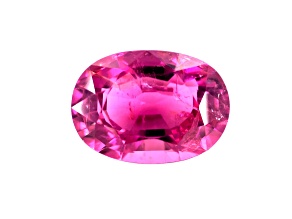 Rubellite 14x10mm Oval 6.84ct