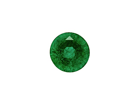 Zambian Emerald 7.3mm Round 1.65ct