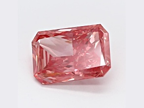 1.22ct Vivid Pink Radiant Cut Lab-Grown Diamond VS1 Clarity IGI Certified