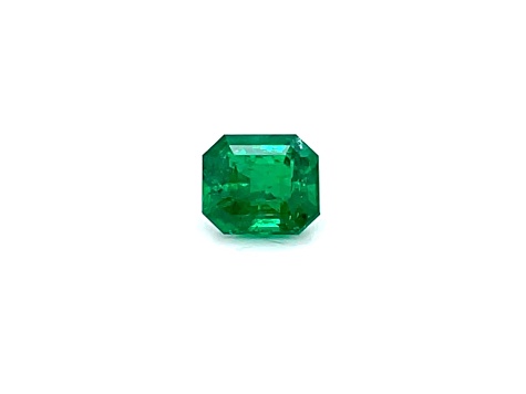 Colombian Emerald 9.67x8.6mm Emerald Cut 3.37ct