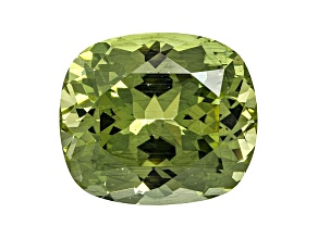 Green Apatite 9.4x8.2mm Cushion 3.20ct