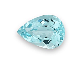 Aquamarine 18.78x12.74mm Pear Shape 11.35ct