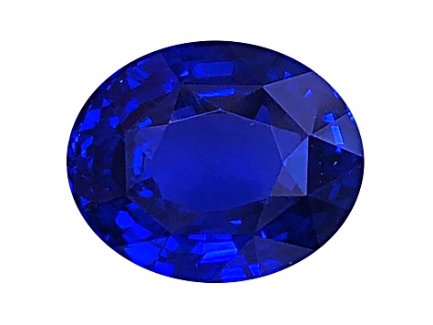 Sapphire Loose Gemstone 12.7x10.5mm Oval 8.27ct