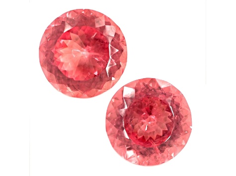 Colorado Rhodochrosite 11mm Round Matched Pair 11.52ct