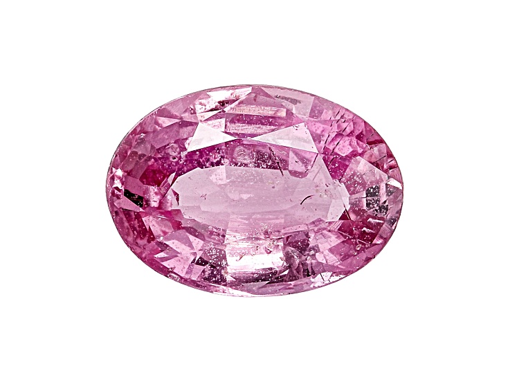 1.0 ctw Light Pink Sapphire and Diamond Pendant