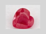 Ruby 4.63mm Heart Shape 0.37ct