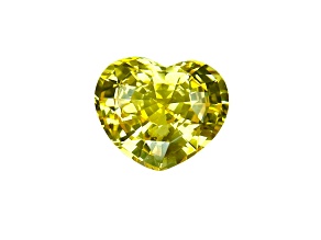 Yellow Sapphire9.55x8.1mm Heart Shape 3.16ct