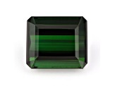 Green Tourmaline 11.7x10mm Emerald Cut 7.94ct