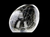 Rutilated Quartz Approximately 2 inch Minimum 100 Gram Egg Inclusions Vary