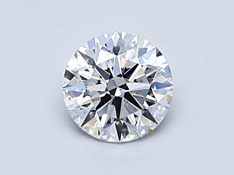1ct Natural White Diamond Round, D Color, SI1 Clarity, GIA Certified