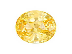 Yellow Sapphire 8.6x6.2mm Oval 2.25ct