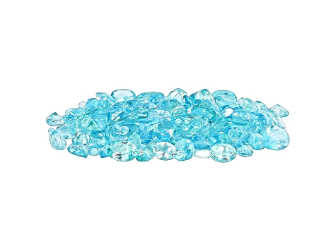 Paraiba Apatite Mixed Shape Faceted Parcel 50.00ctw