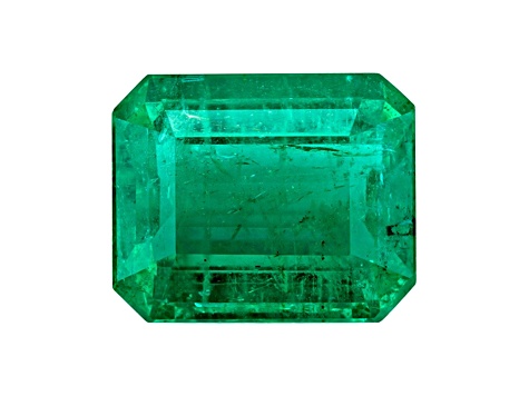 Brazilian Emerald 10.8x8.8mm Emerald Cut 3.90ct