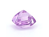 Pink Sapphire 7.3x7.3mm Emerald Cut 3.04ct