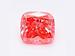 1.02ct Vivid Pink Cushion Lab-Grown Diamond SI1 Clarity IGI Certified