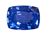 Sapphire Loose Gemstone Unheated  8.9x7.3mm Cushion 3.09ct
