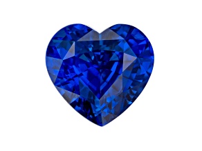 Sapphire Loose Gemstone 7.6x7.3mm Heart Shape 2.27ct