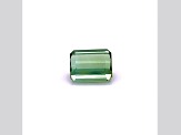 Green Tourmaline 8.06x6.52mm Emerald Cut 1.83ct