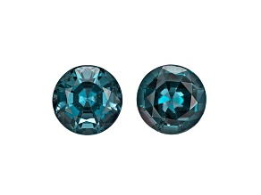 Alexandrite 4.2mm Round Matched Pair 0.69ctw