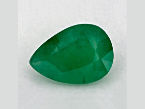 Zambian Emerald 8.15x5.81mm Pear Shape 1.02ct