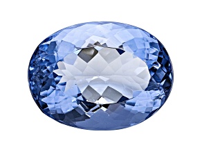 Blue Fluorite 20.4x15.2mm Oval 25.20ct